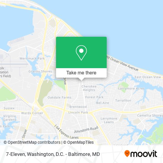 Mapa de 7-Eleven