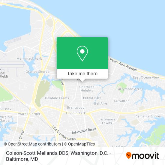 Mapa de Colson-Scott Mellanda DDS