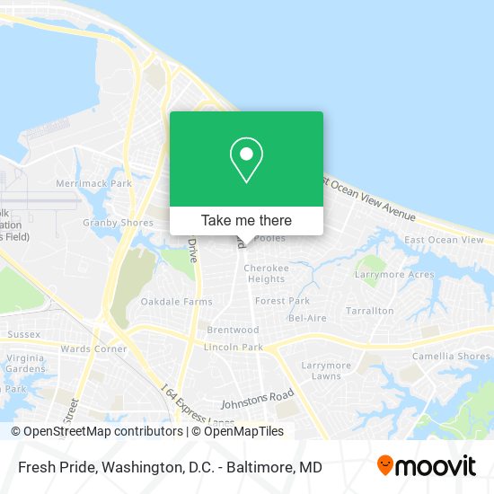 Fresh Pride map