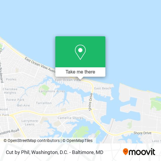 Cut by Phil map