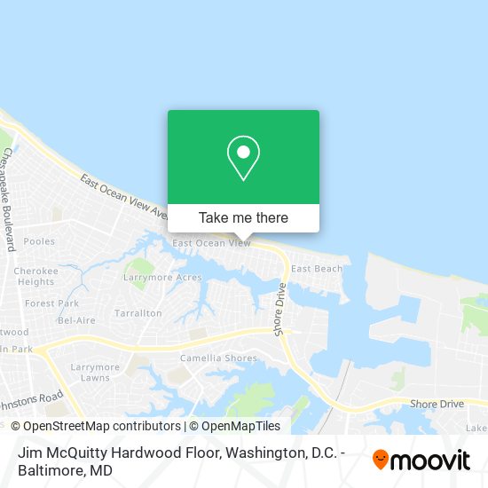 Mapa de Jim McQuitty Hardwood Floor