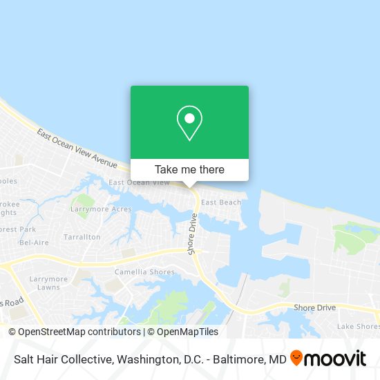 Salt Hair Collective map