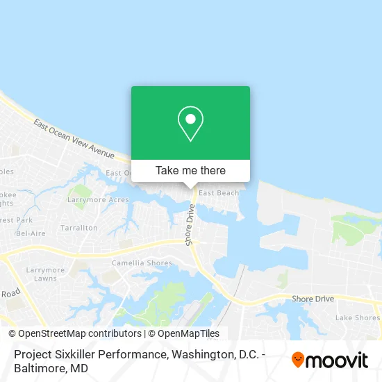 Project Sixkiller Performance map