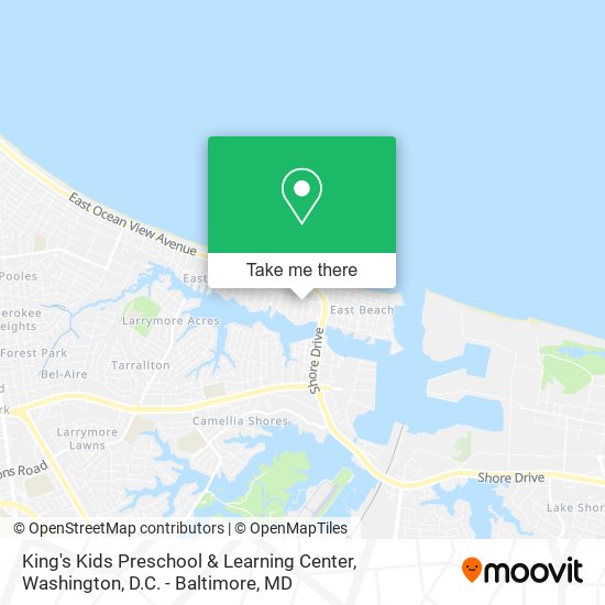 Mapa de King's Kids Preschool & Learning Center