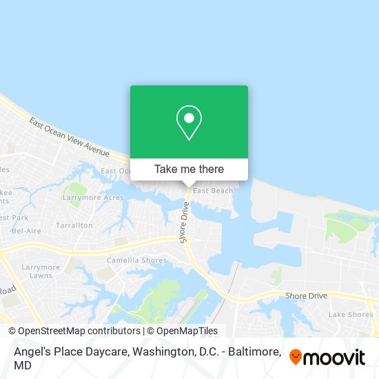 Mapa de Angel's Place Daycare