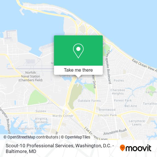 Scout-10 Professional Services map