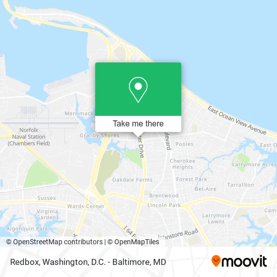 Redbox map