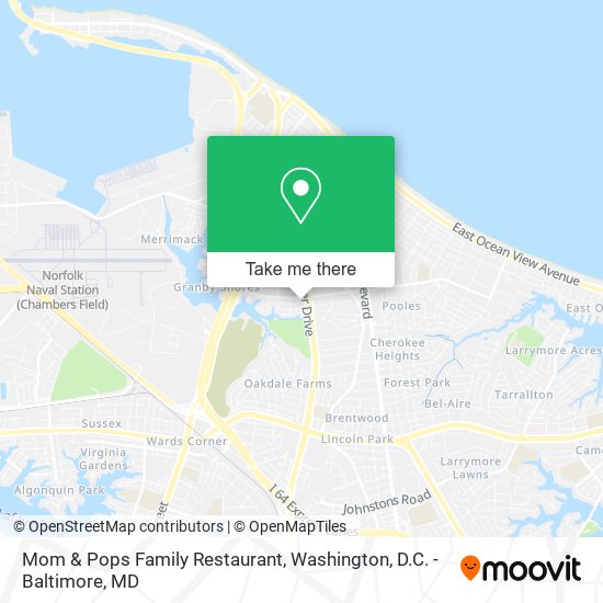 Mom & Pops Family Restaurant map