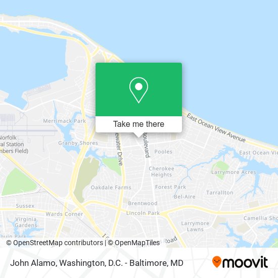 Mapa de John Alamo