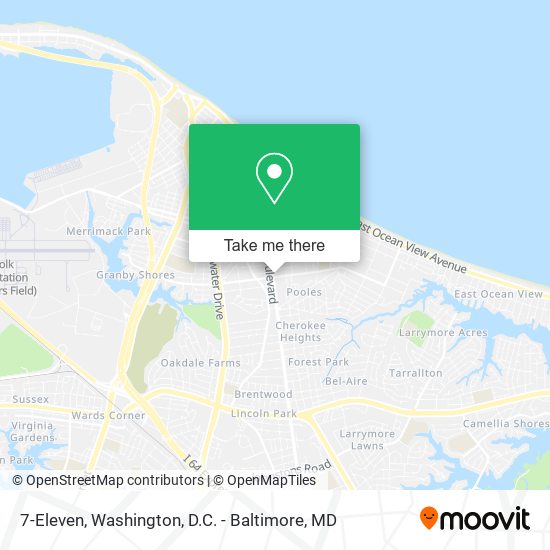 Mapa de 7-Eleven