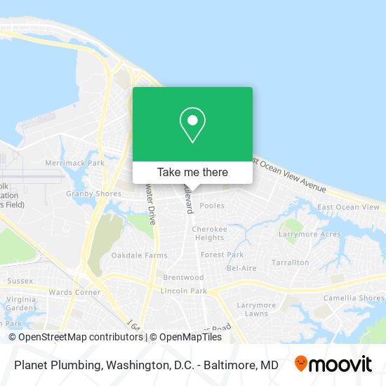 Planet Plumbing map
