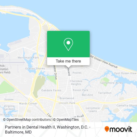 Partners in Dental Health II map