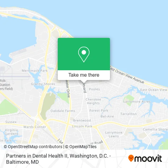 Partners in Dental Health II map