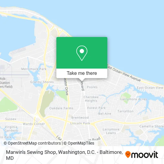 Marwin's Sewing Shop map