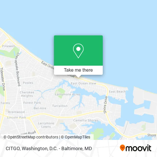 CITGO map