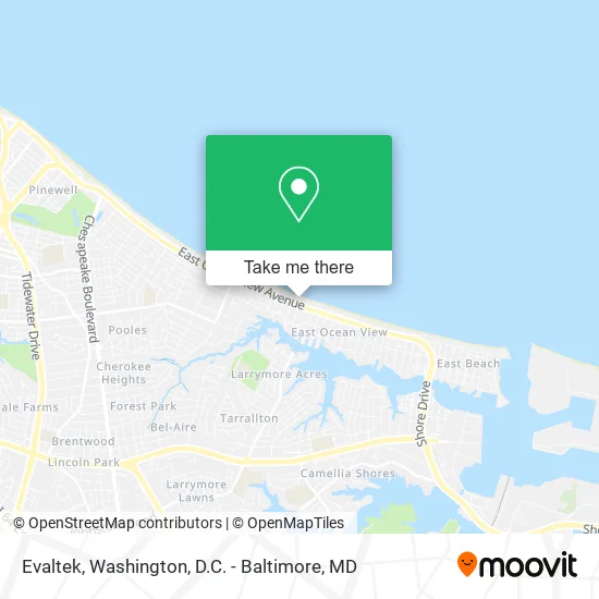 Evaltek map