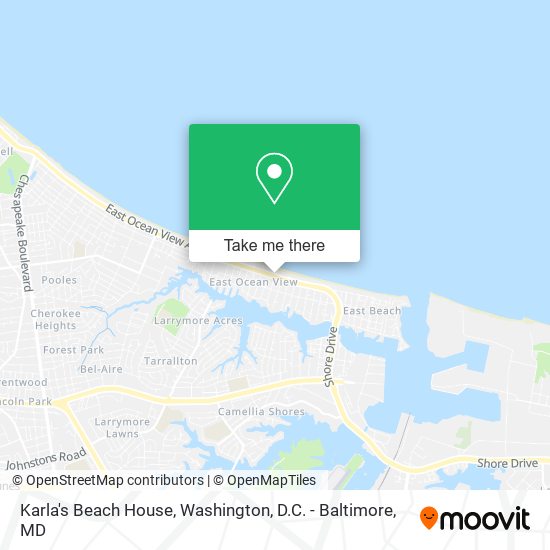 Mapa de Karla's Beach House