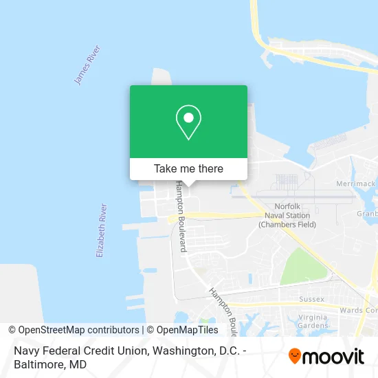 Navy Federal Credit Union map