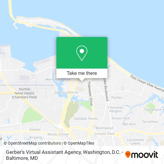 Gerber's Virtual Assistant Agency map