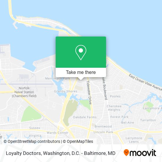 Loyalty Doctors map