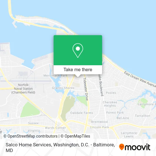 Salco Home Services map