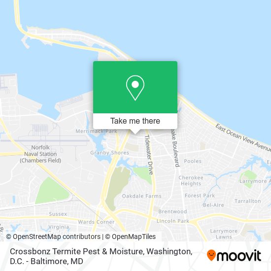 Crossbonz Termite Pest & Moisture map