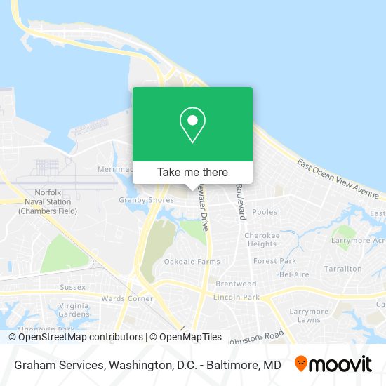 Graham Services map