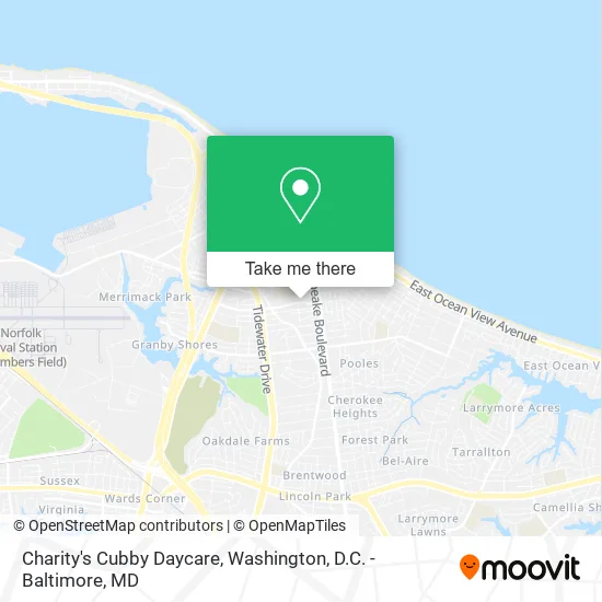 Charity's Cubby Daycare map