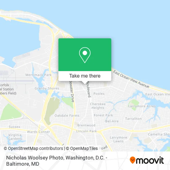 Nicholas Woolsey Photo map