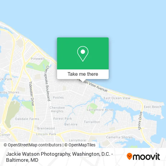 Jackie Watson Photography map