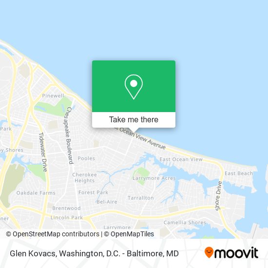 Glen Kovacs map