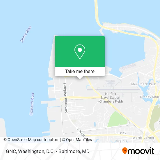 GNC map