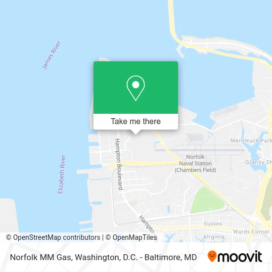 Norfolk MM Gas map