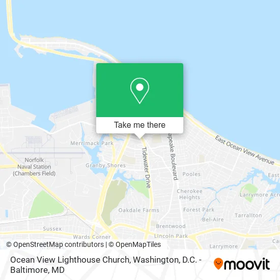Ocean View Lighthouse Church map