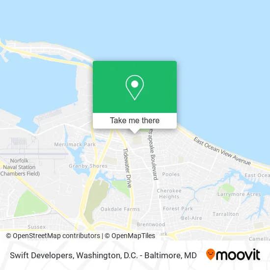 Swift Developers map