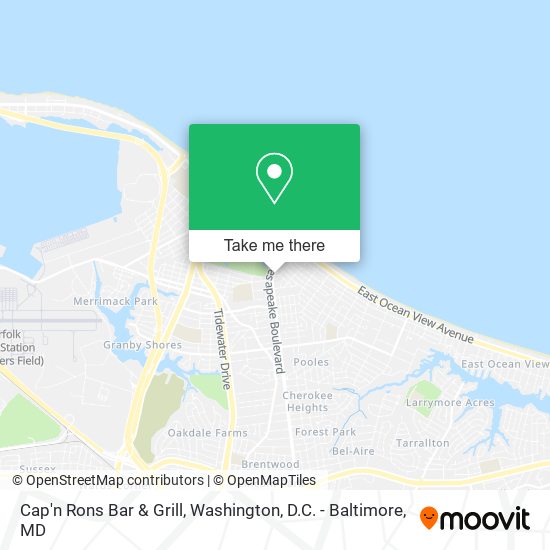 Mapa de Cap'n Rons Bar & Grill