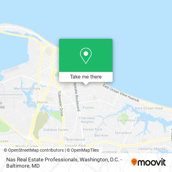 Nas Real Estate Professionals map