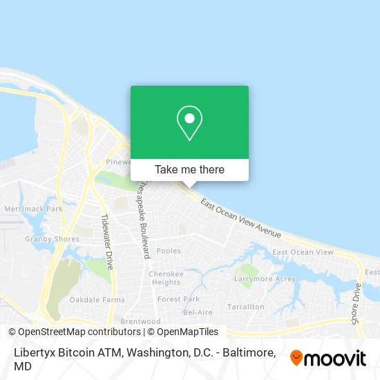 Libertyx Bitcoin ATM map