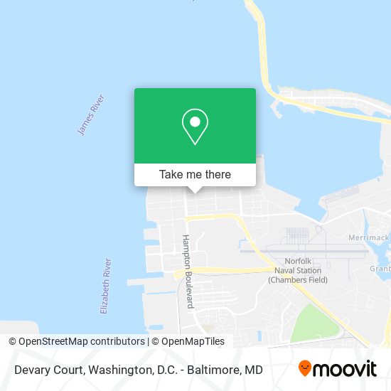 Devary Court map