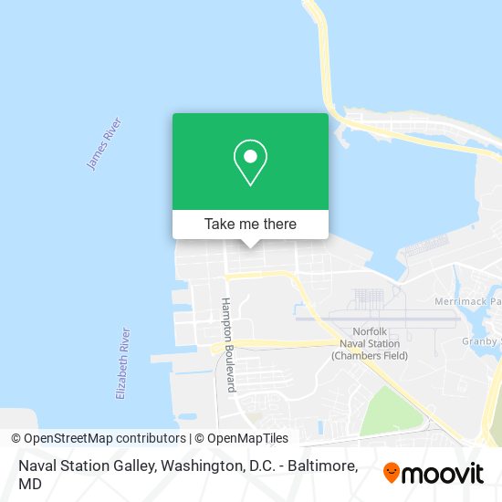 Mapa de Naval Station Galley