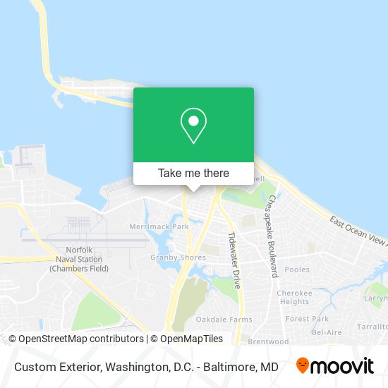 Mapa de Custom Exterior