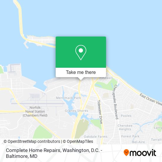 Mapa de Complete Home Repairs