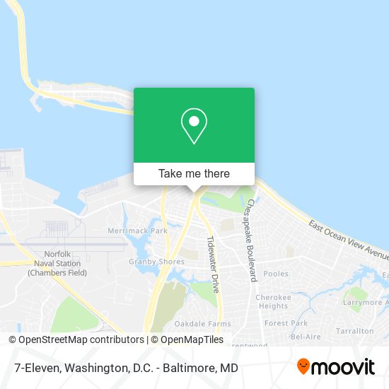Mapa de 7-Eleven