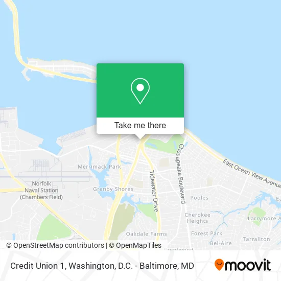 Credit Union 1 map
