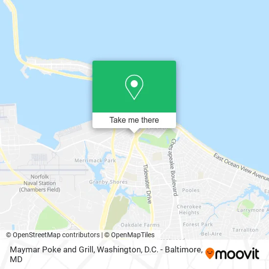 Maymar Poke and Grill map