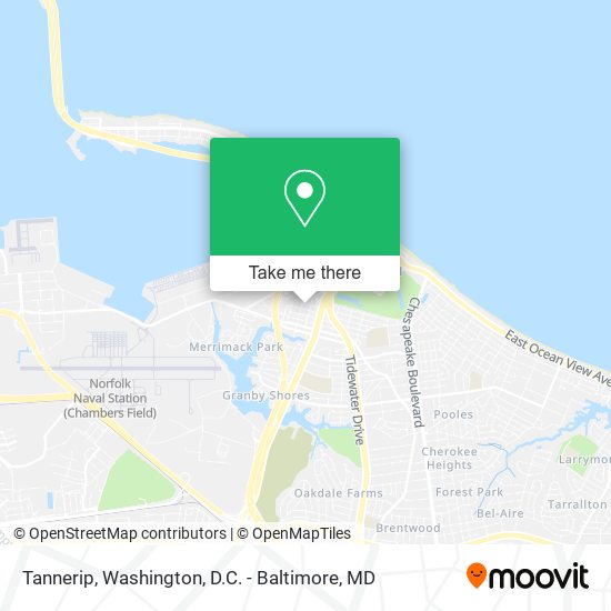 Tannerip map