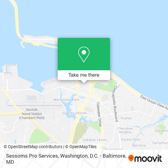 Sessoms Pro Services map