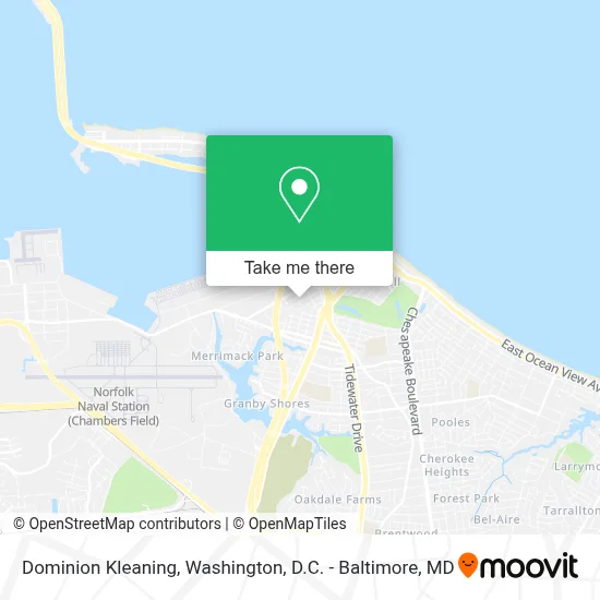 Dominion Kleaning map