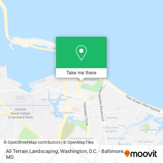 Mapa de All Terrain Landscaping