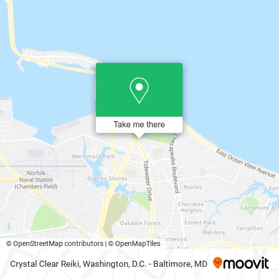 Crystal Clear Reiki map